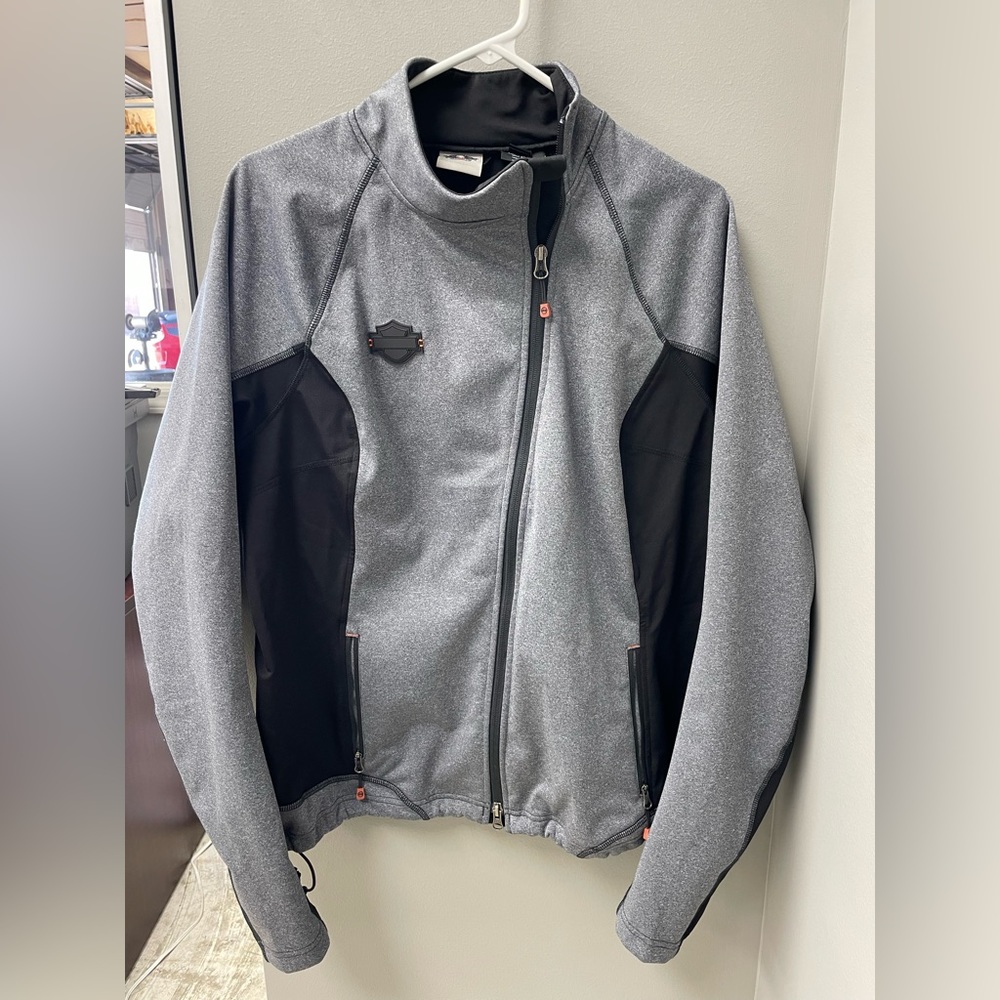 Women’s Harley Davidson Mid-layer Soft Shell jacket XL in marled gray